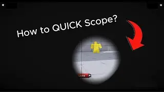Beginner Guide: How to Sniper QUICK Scope in Roblox Rivals