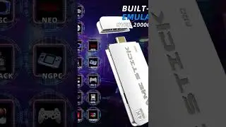 V&iacute;deo Game Stick M15 Pro 4k 64gb Hdmi 2 Controles +20mil Jogos   