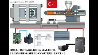 INJECTION MOLDING MACHINE PLC PROGRAMING PART-9 SPEED & PRESSURE #injectionmolding #plc #hmi