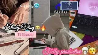 Study w me in Winters🥶💀 More Than 5 hours || TIME LAPSE ✨ 11 Grader Humanities STUDENT.UPSC aspirant