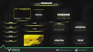 Stinger Animated Stream Pack