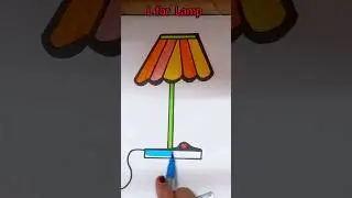 #lforlamp #shorts # howtodraweasylamp #lamp🤨 #youtubeviralvideo #satisfyingvideo