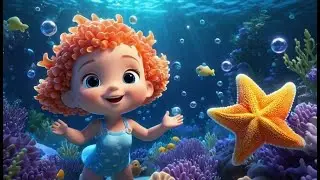Маленькая морская звезда забыла объятия океана | Детская песенка на португальском языке