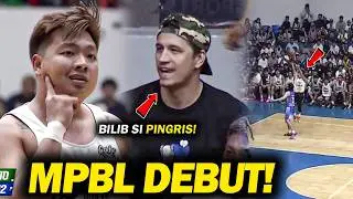 MALUPITON MPBL DEBUT! Hype na Hype ang Crowd Kay Malupiton Napangiti na lang si Marc Pingris!