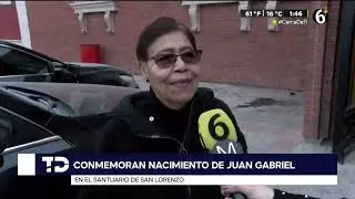 TRAS LOS FAMOSOS | Conmemoran NACIMIENTO de JUAN GABRIEL en el santuario de SAN LORENZO en JU&Aacute;REZ