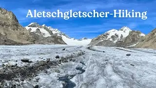 Gletscherwanderung auf dem ALETSCHGLETSCHER