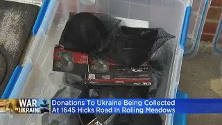 Donations For Ukraine Being Collected In Rolling Meadows