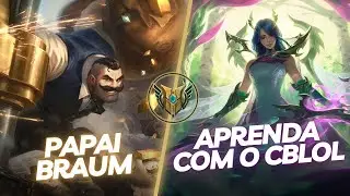 O LOL É FEITO DE ESTRATÉGIA! - BRAUM GAMEPLAY - LEAGUE OF LEGENDS WILD RIFT