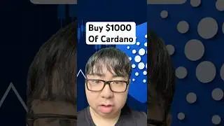 If You Bought $1000 Of Cardano. TJR, Cheeky Crypto. #invest #crypto #cryptocurrency #ada #cardano