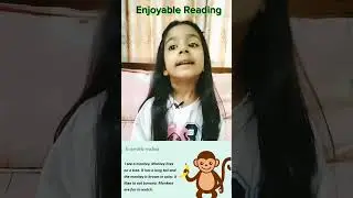 Enjoyable Reading/The Monkey/Paragraph/To Improve your english fluency#english #monkey #paragraph