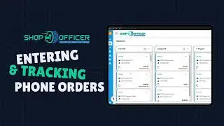 How to Enter and Track Phone Orders on ShopOfficer