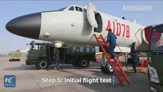 What does it take to become a pilot that flies China's bomber?