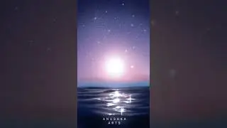 Purple Ocean | Digital art | Anushka arts
