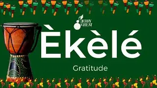 JerryGreat music - Ekele (Gratitude) official lyric video.