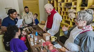 The Arkansas Historic Museum hosted Living Craft Saturday and Summer Scout Day