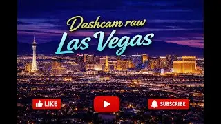 Soft Lofi Focus Music + Vegas POV Drive