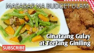 Ginataang Gulay at Tortang Giniling | Budget Ulam Recipe | Cook Like Crazy