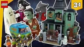 Великолепный ремейк любимой темы &mdash; LEGO Creator 3 в 1 2025 Особняк с привидениями (31167)