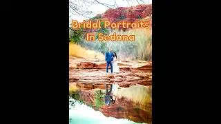 Bridal Portraits in Sedona.  How to elope in Sedona. #sedonaelopementphotographer