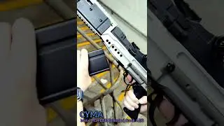 CYMA Metal M14 EBR Extended Stock AEG Airsoft (Silver)