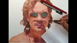 Dacre Montgomery Drawing -  Time Lapse