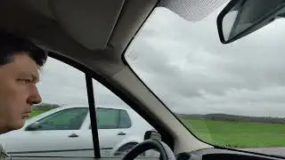 Countryside's view in FRANCE E1.ទេសភាពតាមផ្លូវនៅជនបទស្រុកបារាំងLe paysage de Villabé à Puissance IDF