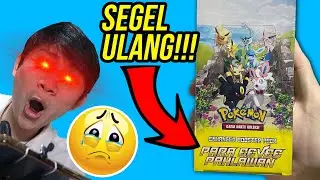 UJI NYALI BUKA BOOSTER BOX PARA EEVEE PAHLAWAN YG DISEGEL ULANG!! Pokemon TCG Indonesia unboxing