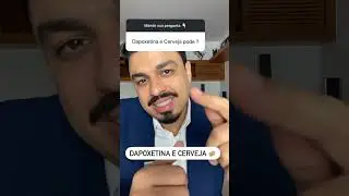 Dapoxetina &eacute; &Aacute;lcool pode ? #precoce #impotencia #andrologistarj
