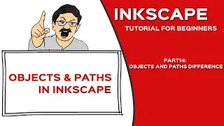 Inkscape tutorial for Beginners | Object to Path