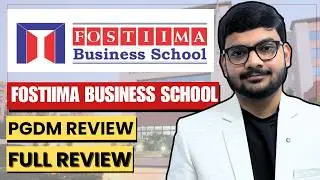 FOSTIIMA Business School For PGDM ➡️ Honest Review , Placements , Faculty , Campus