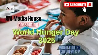 World Hunger Day 2025 | ✍️ Mathew K P | Production: Manu Kochuparackal #hunger #health #unesco #art