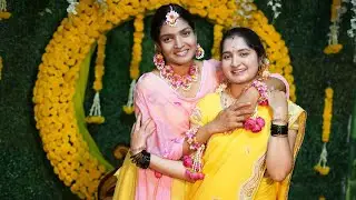My Sister Haldi Function Video 🥰 || Full Video Out Soon..