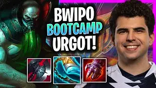 BWIPO PERFECT GAME WITH URGOT! FLY Bwipo Plays Urgot Top vs Xin Zhao!  Bootcamp 2024