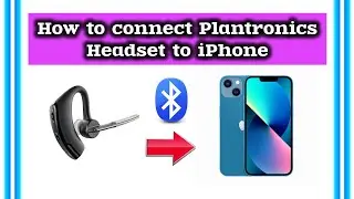 how to pair Plantronics Legend Bluetooth Headset to Iphone (pairing mode instructions)