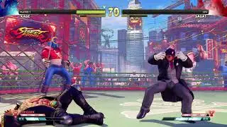 STREET FIGHTER V Kage vs Sagat