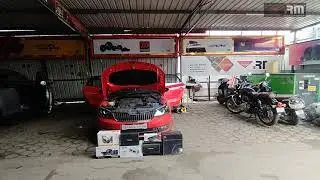 SKODA RAPID | DONE 2WAY ACTIVE HIGHEND AUDIO WITH OE SYSTEM |RM CARDECORS | COIMBATORE