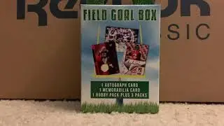 ASMR Football Cards - Field Goal Box! - Football Card Unboxing