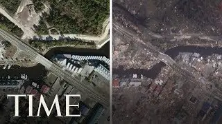 NOAA Releases Before And After Images Of Hurricane Michael's Damage | TIME