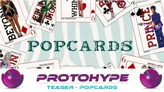 POPCARDS - Musical icons hand-drawn playing cards (Coming soon)