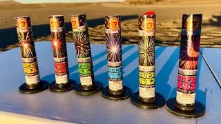 KEYSTONE FIREWORKS SINGLE SHOT TUBES - Super Six Asst.