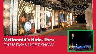 McDonald's Ride-Thru Christmas Light Show in Bulacan
