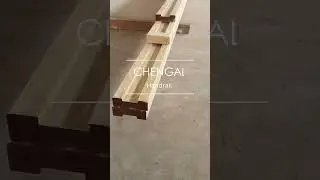 Chengal Handrail #woodworking #wood #woodframe #chengal