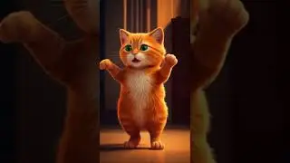 Cute cat dance #viral #youtubeshorts #ytshorts #catdance #catshorts #catdancechallenge