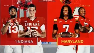 BIG TEN on CBS intro | 2 Indiana @ Maryland | 11/1/2025
