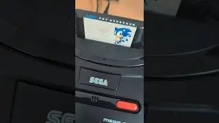 SEGA Mega Drive II + Sonic the Hedgehog = Pure Nostalgia  #retrogaming #sonicthehedgehog #sega