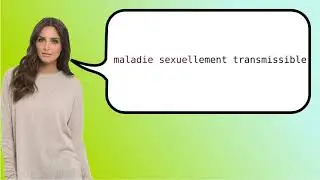 How to say 'sexually transmitted disease' in French?