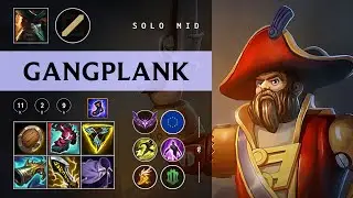 Gangplank Mid vs Akali - EUW Master Patch 26.01
