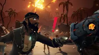 Outpost Ambush! - Ashen Chest of Legends Plunder? - Sea of Thieves (Solo Gameplay)