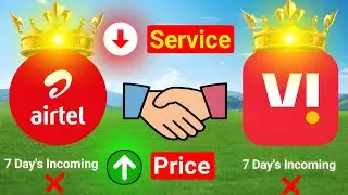 Airtel vs VI: 7 Days Incoming Validity Removed ❌ | Prices Up, Service Down? 😡📉