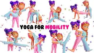 Easy Partner Yoga Poses for Kids | Strength & Balance ✨ Kids Yoga Fun